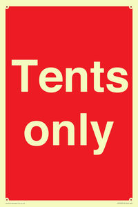 Tents only